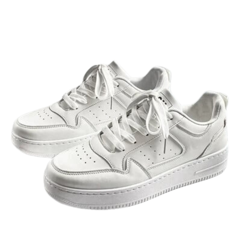Orchid-Casual Δερμάτινα Sneakers