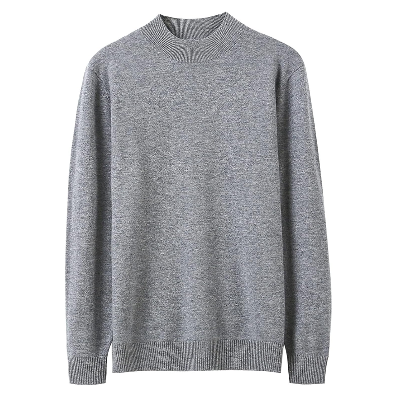 Helsinki - Lässiger Rollkragenpullover aus Samt