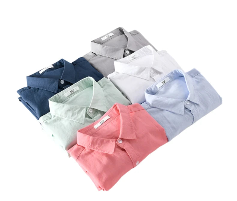 Dijon-Cotton Long Sleeve T-Shirt